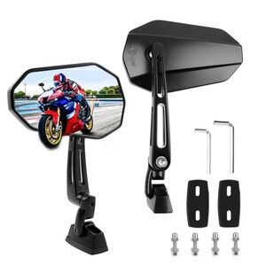 Motorcycle Racing Mirror Sport Bike Fairing Rear View Mirror for  CBR600RR